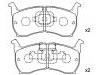 刹车片 Brake Pad Set:FAY8-26-48Z