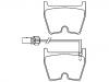 刹车片 Brake Pad Set:8T0 698 151 C