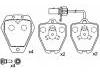 刹车片 Brake Pad Set:4B0 698 151 C