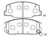 刹车片 Brake Pad Set:04491-28361