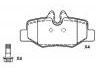 Bremsbelagsatz, Scheibenbremse Brake Pad Set:001 421 10 10