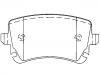 Bremsbelagsatz, Scheibenbremse Brake Pad Set:4B3 698 451