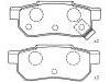 Bremsbelagsatz, Scheibenbremse Brake Pad Set:06022-SP8-000