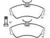 Bremsbelagsatz, Scheibenbremse Brake Pad Set:701 698 151