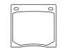 Bremsbelagsatz, Scheibenbremse Brake Pad Set:45022-634-670