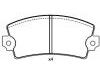 Bremsbelagsatz, Scheibenbremse Brake Pad Set:77 01 200 320