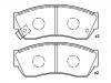 Bremsbelagsatz, Scheibenbremse Brake Pad Set:55200-61880