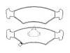 Bremsbelagsatz, Scheibenbremse Brake Pad Set:0K20A-33-23Z