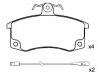 Bremsbelagsatz, Scheibenbremse Brake Pad Set:2108-350 1080