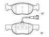 Bremsbelagsatz, Scheibenbremse Brake Pad Set:9 950 714