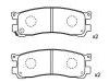 Bremsbelagsatz, Scheibenbremse Brake Pad Set:HF39-26-48ZA