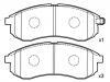 Bremsbelagsatz, Scheibenbremse Brake Pad Set:DBP 511 126