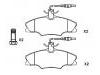 Bremsbelagsatz, Scheibenbremse Brake Pad Set:4252.68