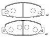 Bremsbelagsatz, Scheibenbremse Brake Pad Set:MC838359