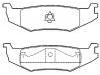 Bremsbelagsatz, Scheibenbremse Brake Pad Set:4383883