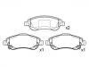 Bremsbelagsatz, Scheibenbremse Brake Pad Set:45022-SWW-G01