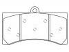 Bremsbelagsatz, Scheibenbremse Brake Pad Set:D1243-8360