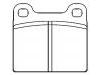 Bremsbelagsatz, Scheibenbremse Brake Pad Set:D58-796