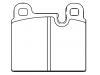 Bremsbelagsatz, Scheibenbremse Brake Pad Set:D287-7190