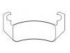 Bremsbelagsatz, Scheibenbremse Brake Pad Set:1154398