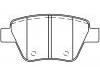 Bremsbelagsatz, Scheibenbremse Brake Pad Set:5K0 698 451