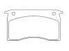 Bremsbelagsatz, Scheibenbremse Brake Pad Set:DB1028