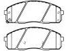 Bremsbelagsatz, Scheibenbremse Brake Pad Set:58101-4FA00