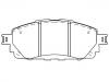 Bremsbelagsatz, Scheibenbremse Brake Pad Set:04465-0K380