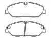 Bremsbelagsatz, Scheibenbremse Brake Pad Set:58101-59A00