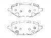 Bremsbelagsatz, Scheibenbremse Brake Pad Set:10445528