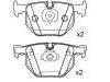 Brake Pad Set:34 21 6 761 285