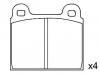 Brake Pad Set:251 698 151 D