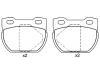 Brake Pad Set:SFP000280