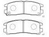 Brake Pad Set:1251 0016