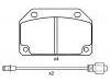 Brake Pad Set:176 991 00