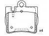 Brake Pad Set:003 420 06 20