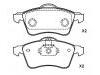 Brake Pad Set:7D0 698 151 E