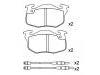 Brake Pad Set:95 659 340