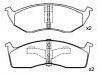 Brake Pad Set:05018595AA