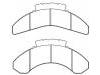 Brake Pad Set:D268-7173