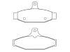 Brake Pad Set:14085889