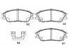 Pastillas de freno Brake Pad Set:58101-24A00