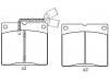 Pastillas de freno Brake Pad Set:151223