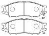 Pastillas de freno Brake Pad Set:41060-6N091