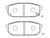 Pastillas de freno Brake Pad Set:58302-3ED00