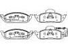 Pastillas de freno Brake Pad Set:163 420 03 20