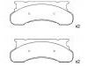 Pastillas de freno Brake Pad Set:E9TZ-2001-B