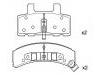 Pastillas de freno Brake Pad Set:1232 1430