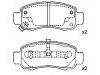 Pastillas de freno Brake Pad Set:06450-S34-000