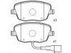 Pastillas de freno Brake Pad Set:6Q0 698 151 C